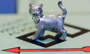 The newest Monopoly token, a cat